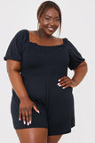 Shirred Bodice Playsuit