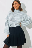 Pleated Mini Skirt
