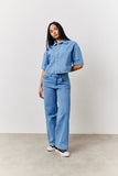 Boxy Denim Shirt