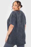 Colorado' Acid Wash Slogan T-Shirt