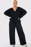 Lounge Wide Leg Trouser