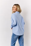 Blue Oversized Shirt