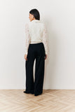 Cream Lace Shirt