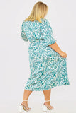 Belted Midi Shirt Dress