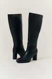 Kylie Heeled High Leg Boot