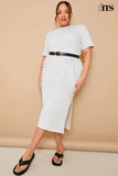 Oversized Midaxi T-Shirt Dress