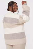 Recycled Stripe Tonal Knitted Jumper