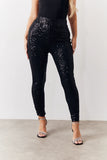 Black Premium Sequin Leggings