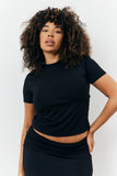 Sculpting Short Sleeve Crew Neck T-Shirt