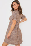 V Neck Skater Dress