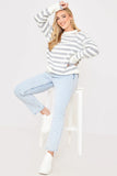 Stripe Crew Neck Jumper