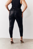 Black Premium Sequin Leggings