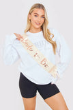 Bride to Be Sash