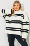 Double Stripe Knit Jumper