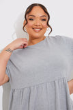 Short Sleeve Mini Smock Dress