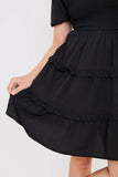Shirred Smock Dress