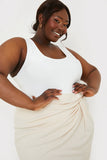 Slinky Scoop Neck Bodysuit