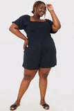 Shirred Bodice Playsuit