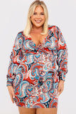 Satin Ruched Mini Dress