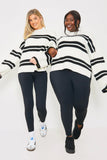 Double Stripe Knit Jumper