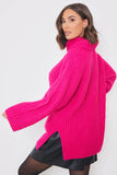Knit Roll Neck Jumper