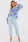 Floral Shift Blouse