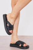Flatform Criss Cross Sliders