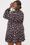 Jersey Wrap Mini Dress