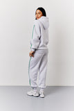 Grey Marl Fits Sport Bubble Print Co-Ord Hoodie