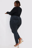 Washed High Waisted Skinny Jeans