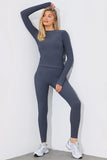 Rib Long Sleeve Top