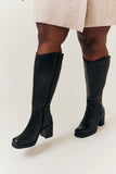 Bella Chunky Heeled High Leg Boot