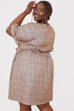V Neck Skater Dress