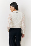 Cream Lace Shirt