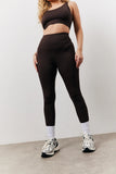 Chocolate High Waisted Co-Ord Leggings