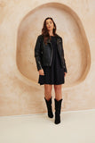Faux Leather Biker Jacket