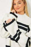 Double Stripe Knit Jumper