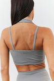Soft Touch Medium Support Halter Neck Sports Bra
