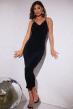 Twist Bust Midi Dress