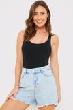 Slinky Scoop Neck Bodysuit
