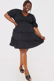 Shirred Smock Dress