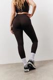 Chocolate High Waisted Co-Ord Leggings