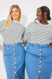 Long Sleeved Stripe T-Shirt