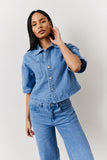 Boxy Denim Shirt