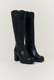 Bella Chunky Heeled High Leg Boot