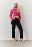 Acetate Slinky Co-Ord Wrap Crop Top