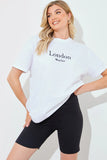 Ribbed High Waisted Cycling Shorts