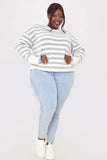 Stripe Crew Neck Jumper