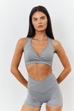 Soft Touch Medium Support Halter Neck Sports Bra