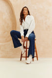 Broderie Shirt Bodysuit